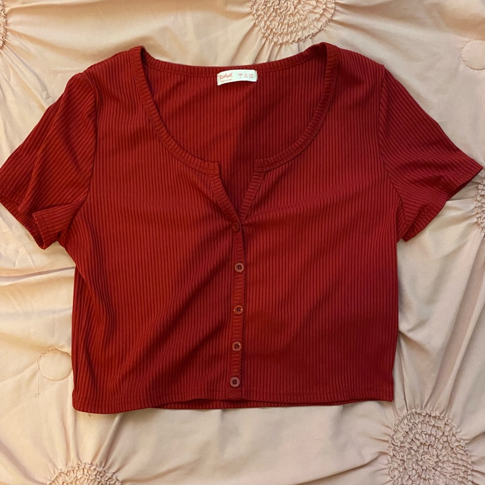 Red Shirt & long sleeve